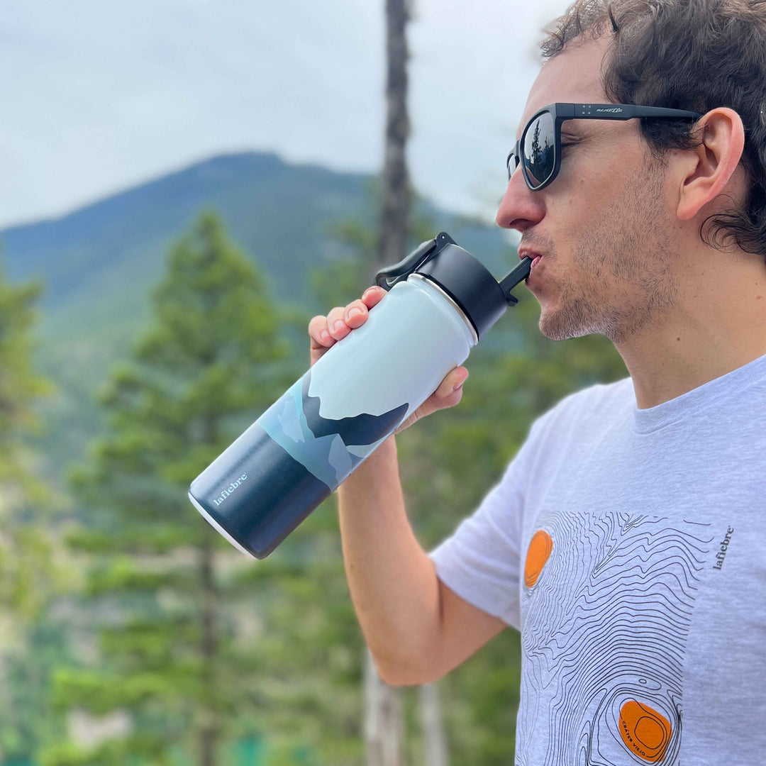 Botella térmica • 650 ml La Fiebre de Viajar