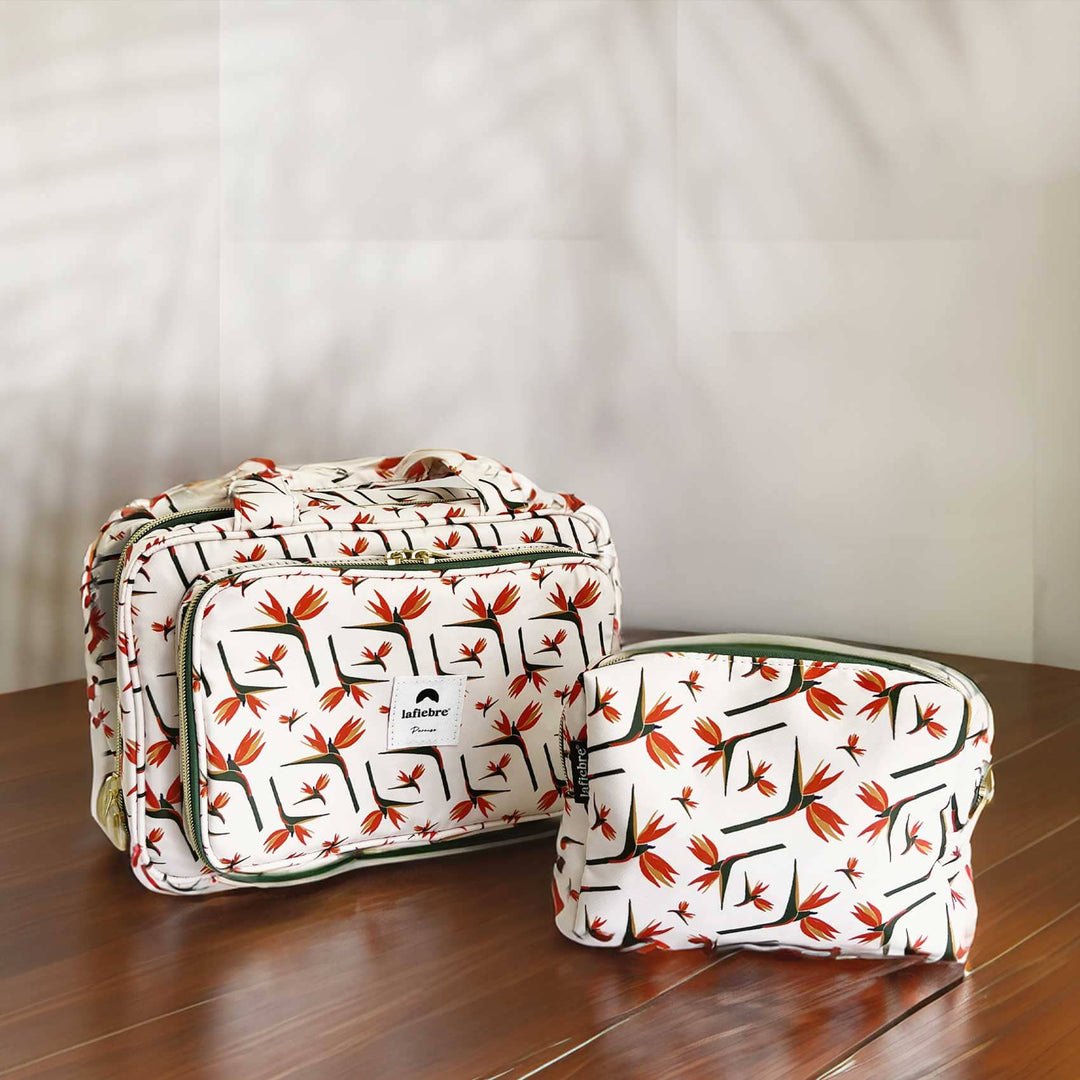 Estuche plegable de viaje - Paraíso La Fiebre de Viajar