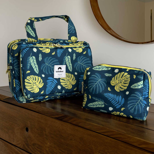 Estuche plegable de viaje - Tropical La Fiebre de Viajar