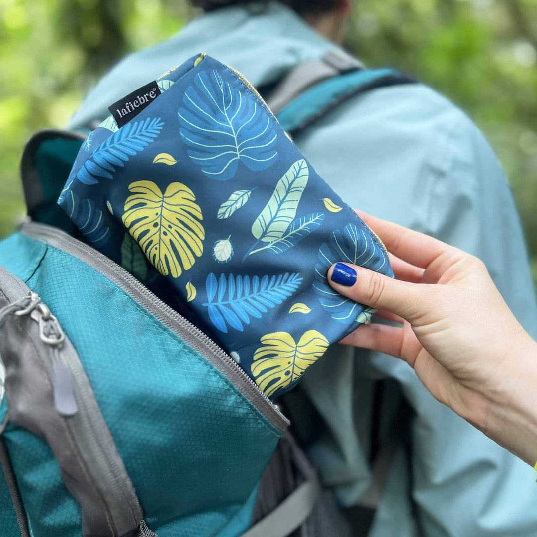 Estuche plegable de viaje - Tropical La Fiebre de Viajar