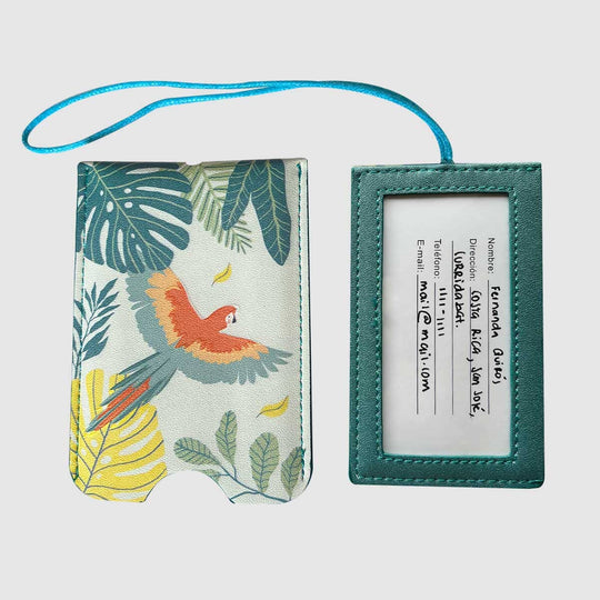 Identificador de maleta - Ritmo de la Selva La Fiebre de Viajar