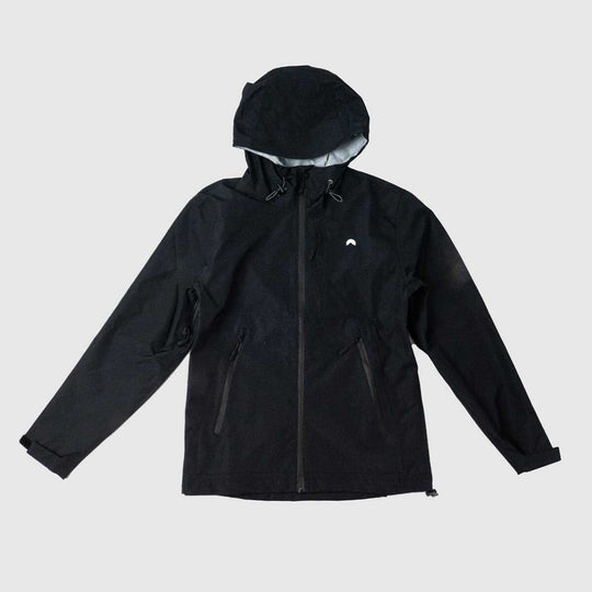 Jacket impermeable Armadillo - Hombre La Fiebre de Viajar Negro noche XS