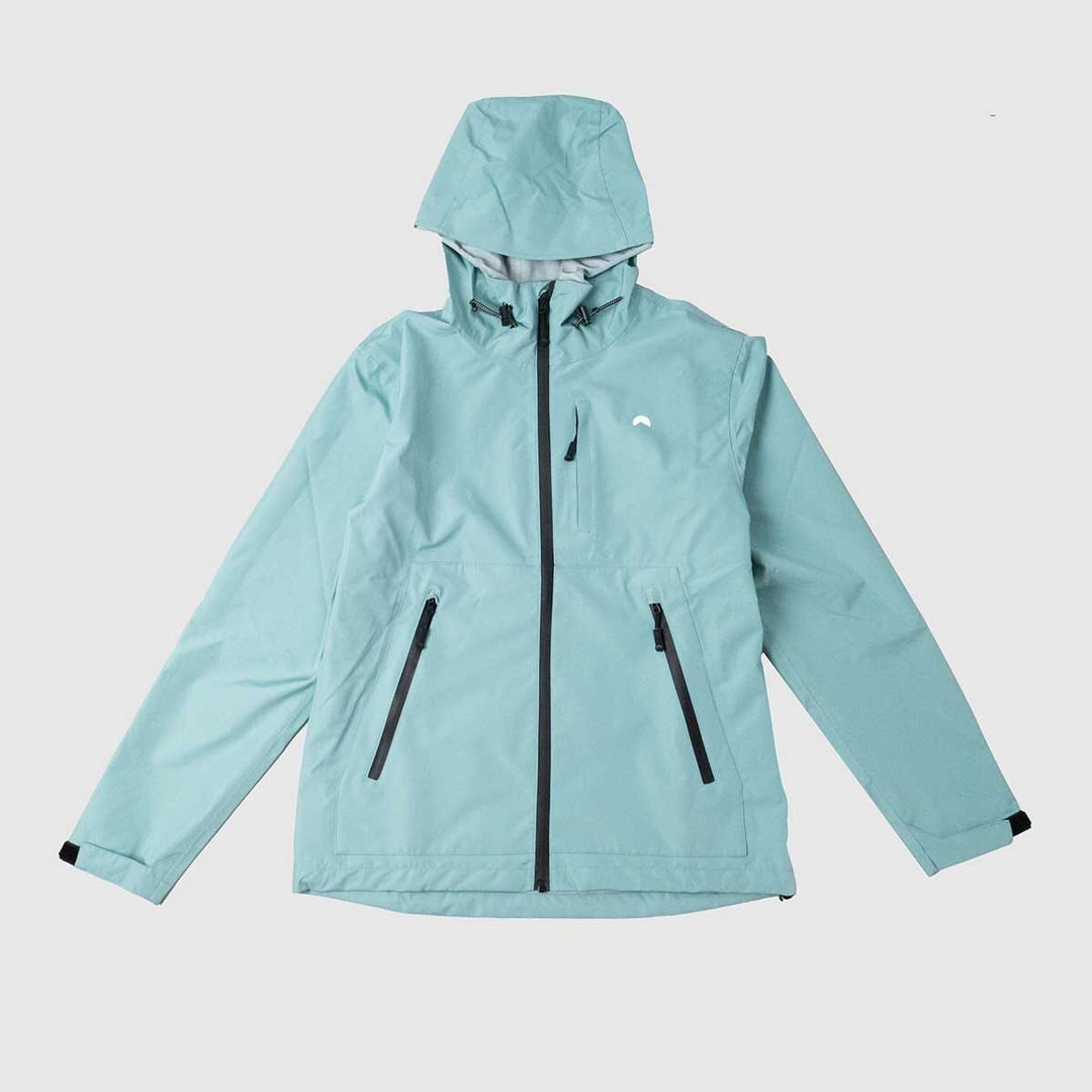 Jacket impermeable Armadillo - Mujer La Fiebre de Viajar Celeste cielo XS