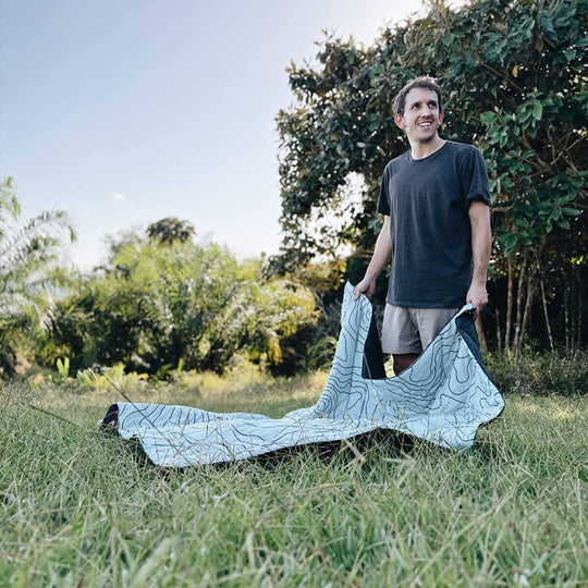 Manta de exteriores • Arenal La Fiebre de Viajar