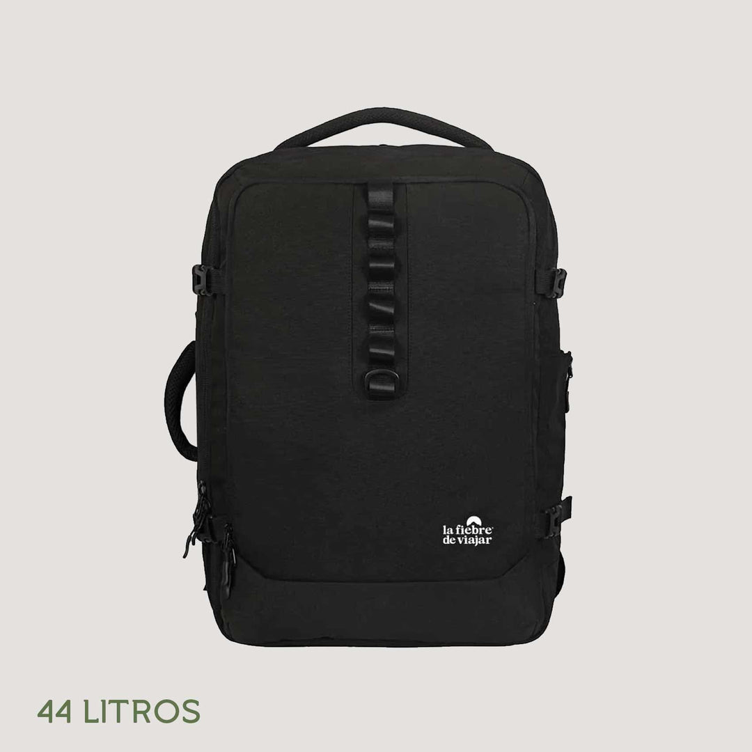 Mochila de Viaje Tapir Bolsos La Fiebre de Viajar Negro