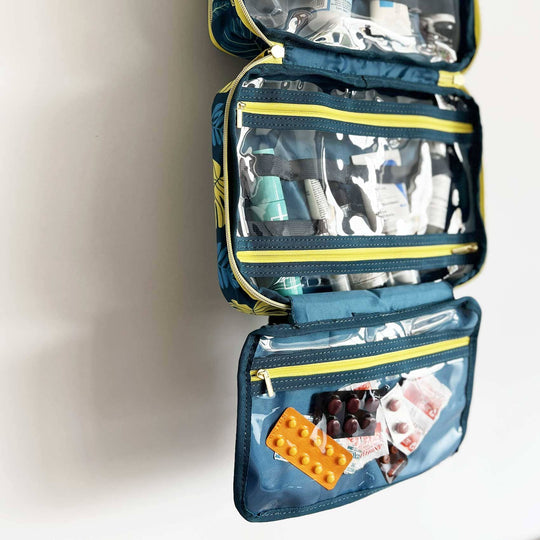 Organizador plegable - Tropical organizador La Fiebre de Viajar