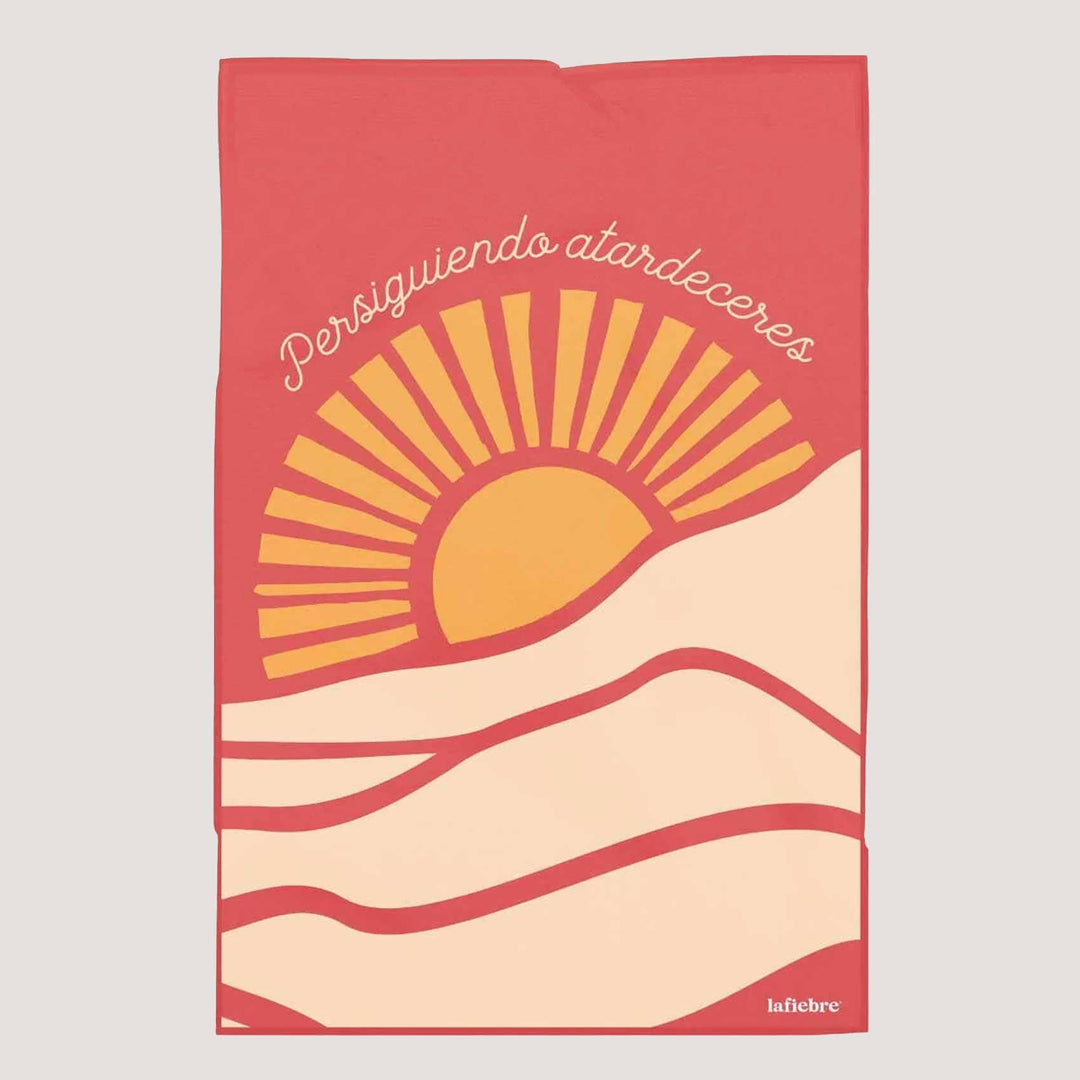 Paño de microfibra grande - Atardeceres La Fiebre de Viajar