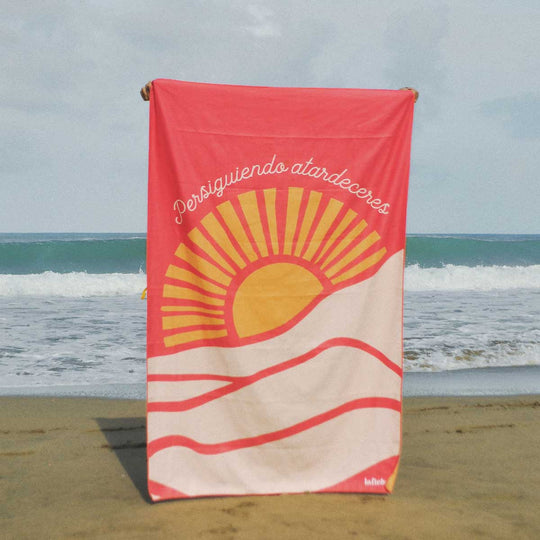 Paño de microfibra grande - Atardeceres La Fiebre de Viajar