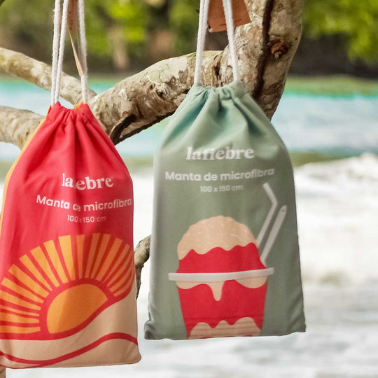 Paño de microfibra grande - Granizado La Fiebre de Viajar