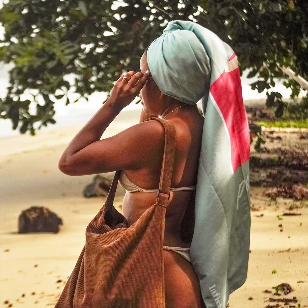 Paño de microfibra grande - Granizado La Fiebre de Viajar