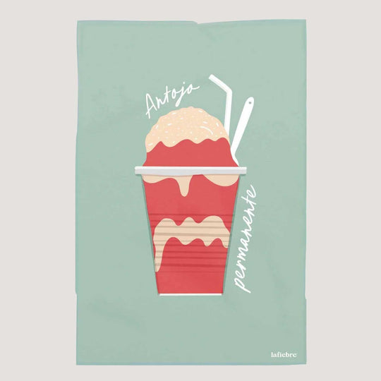 Paño de microfibra grande - Granizado La Fiebre de Viajar