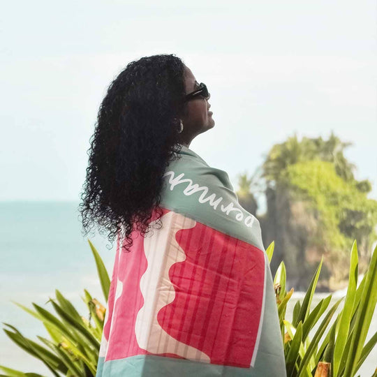 Paño de microfibra grande - Granizado La Fiebre de Viajar