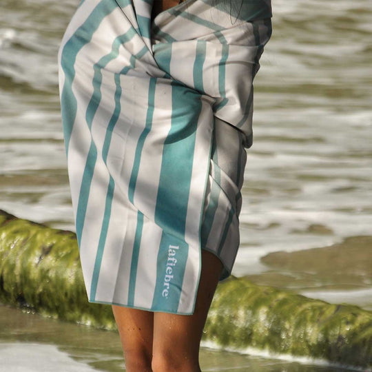 Paño de microfibra grande- Rayas La Fiebre de Viajar