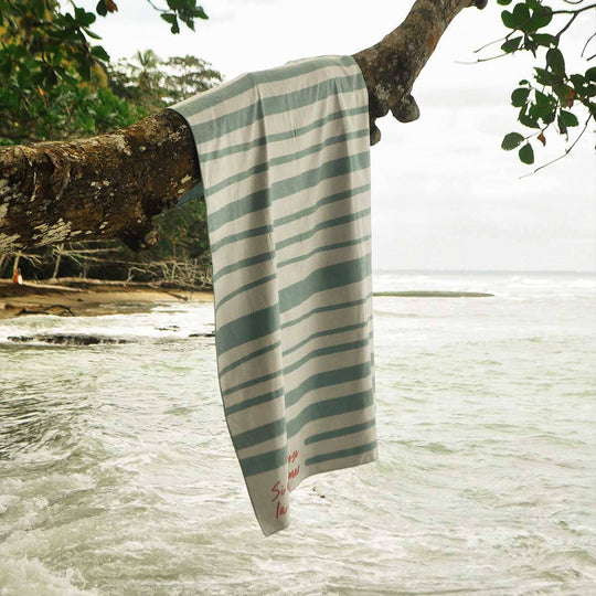 Paño de microfibra grande- Rayas La Fiebre de Viajar