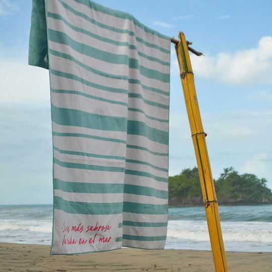 Paño de microfibra grande- Rayas La Fiebre de Viajar