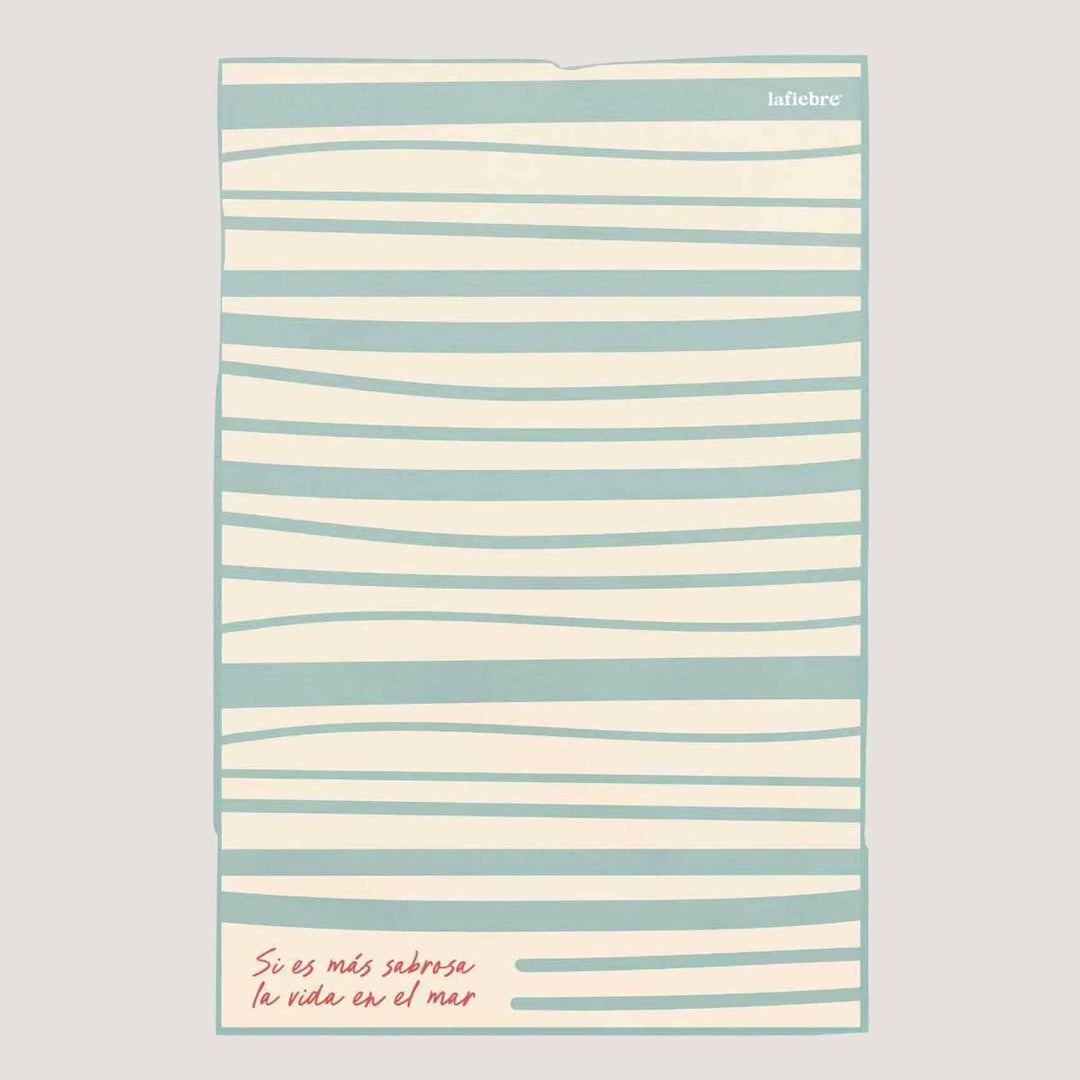 Paño de microfibra grande- Rayas La Fiebre de Viajar