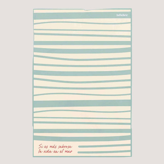 Paño de microfibra grande- Rayas La Fiebre de Viajar