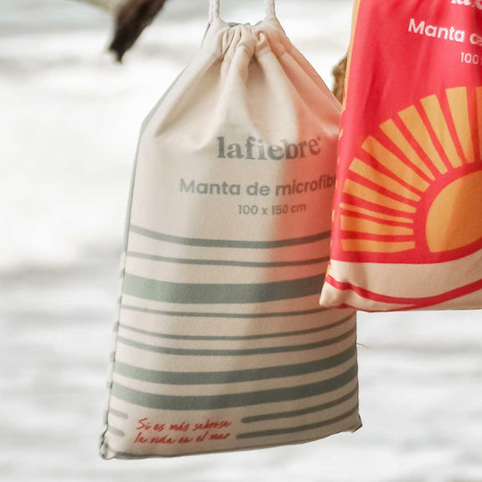 Paño de microfibra grande- Rayas La Fiebre de Viajar