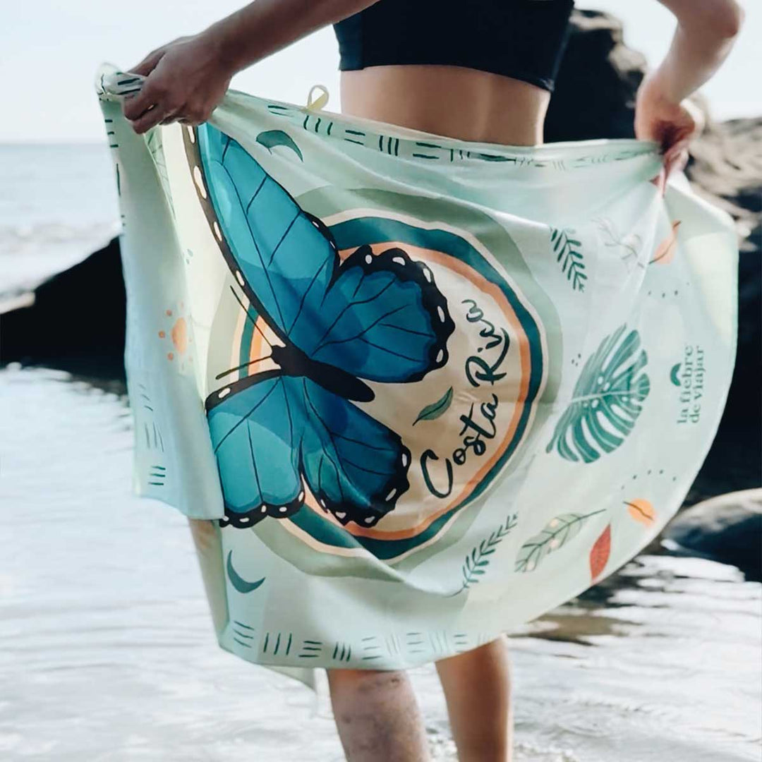 Paño de microfibra - Morpho La Fiebre de Viajar