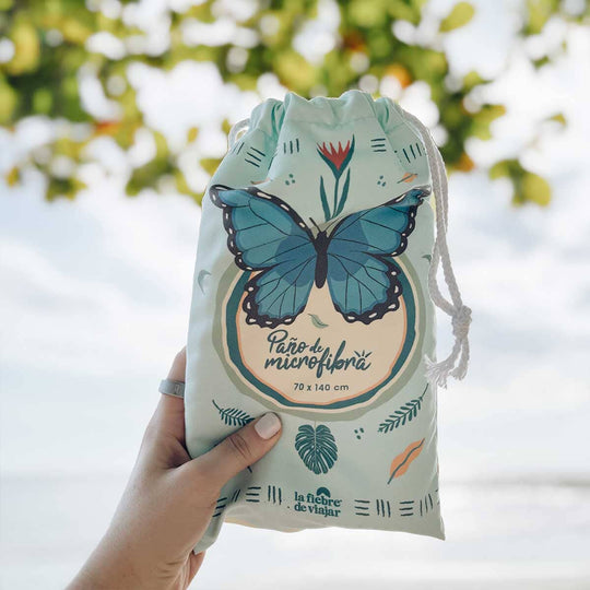 Paño de microfibra - Morpho La Fiebre de Viajar