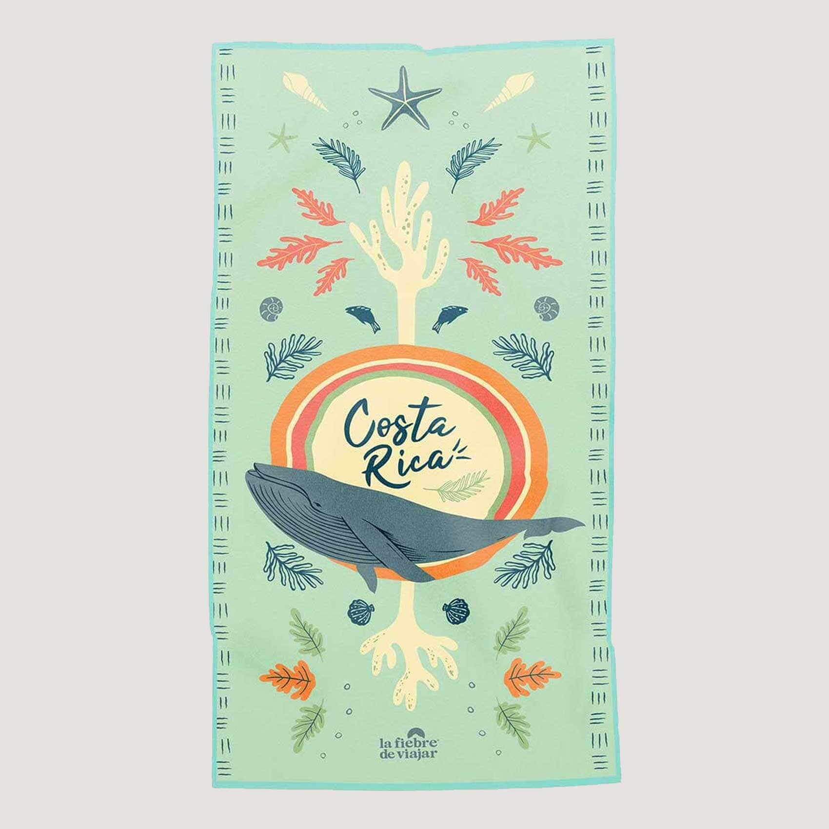 Paño microfibra - Ballena La Fiebre de Viajar