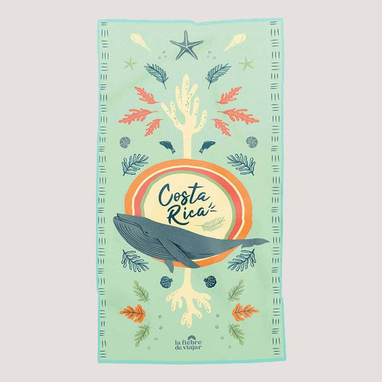 Paño microfibra - Ballena La Fiebre de Viajar