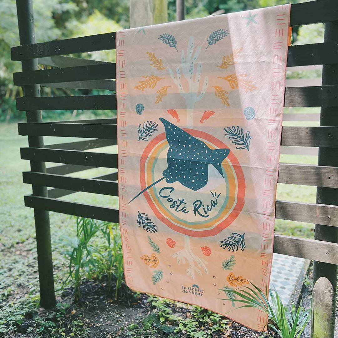 Paño microfibra - Mantarraya La Fiebre de Viajar