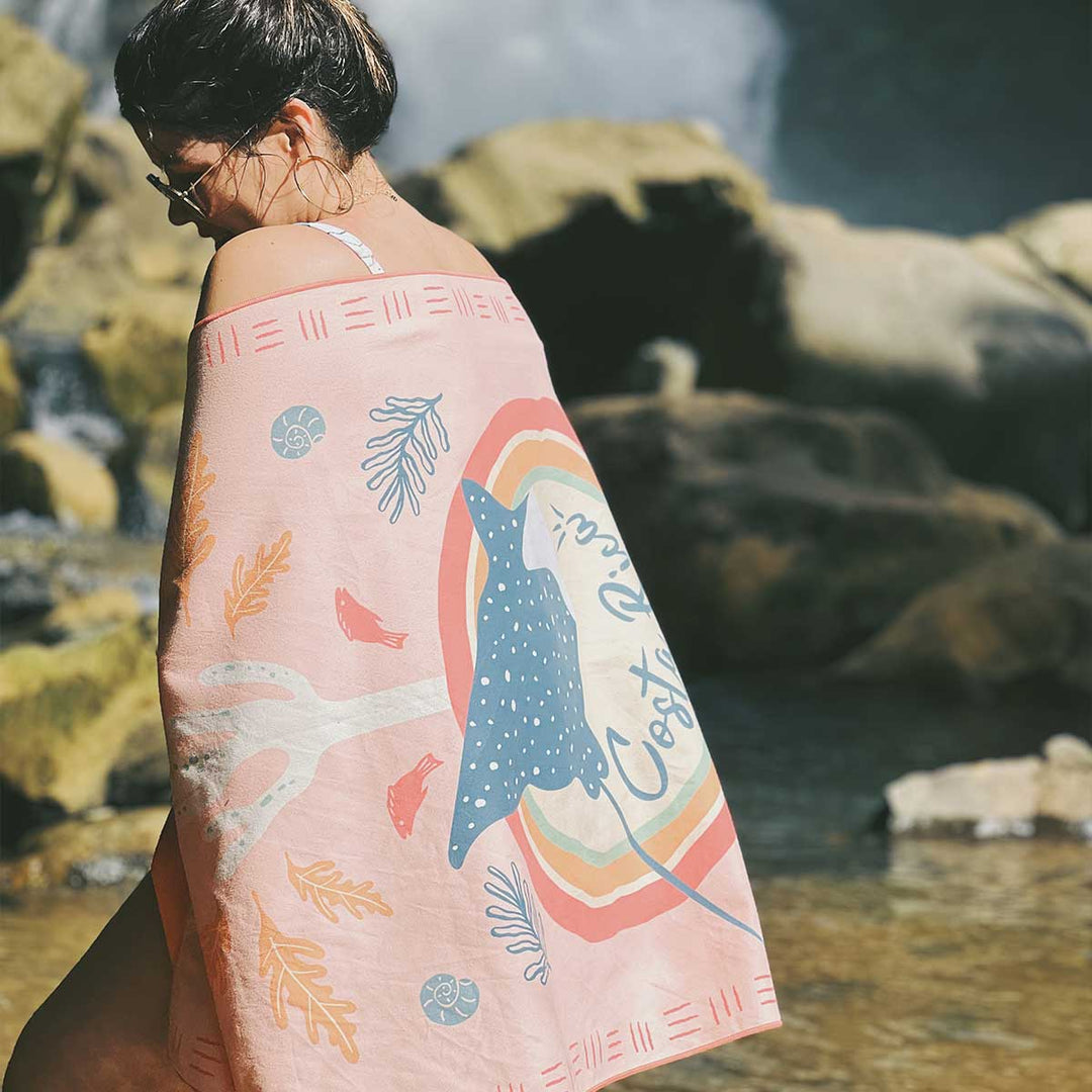 Paño microfibra - Mantarraya La Fiebre de Viajar