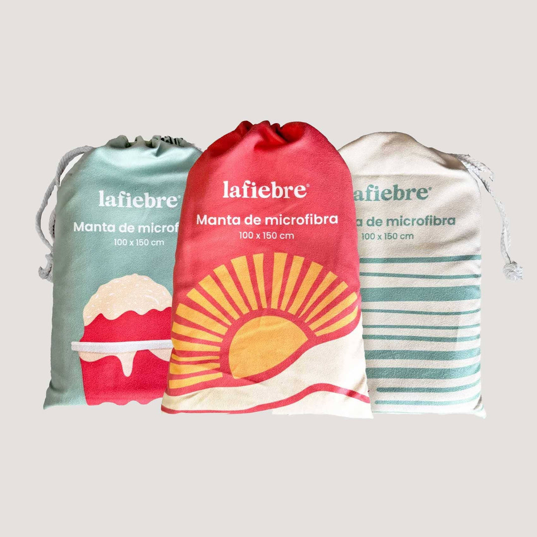 Paquete 3 paños grandes • Playa La Fiebre de Viajar