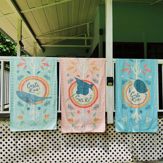 Paquete 3 paños • Vida marina La Fiebre de Viajar