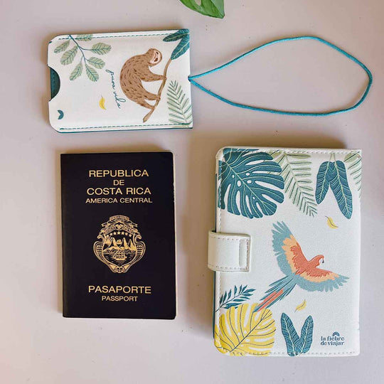 Porta pasaporte Ritmo de la Selva La Fiebre de Viajar