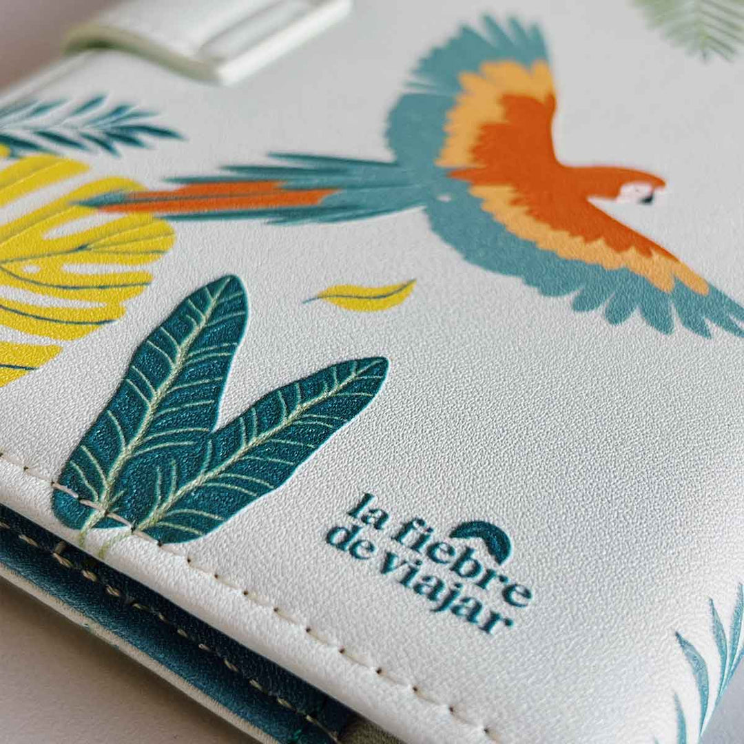 Porta pasaporte Ritmo de la Selva La Fiebre de Viajar