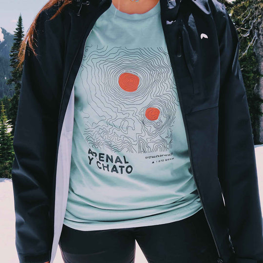 Relieve del Arenal Camisa La Fiebre de Viajar