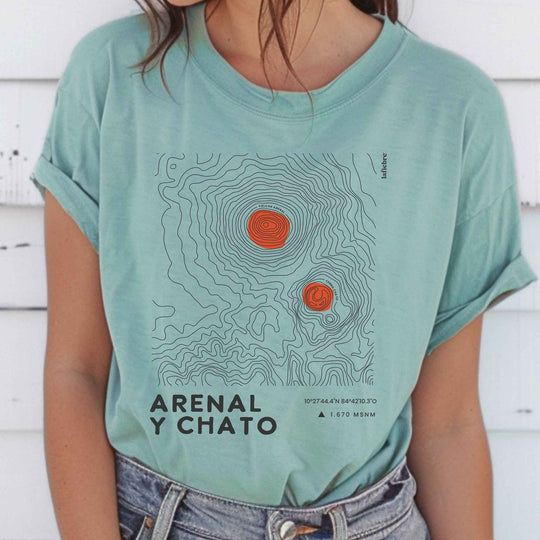 Relieve del Arenal Camisa La Fiebre de Viajar