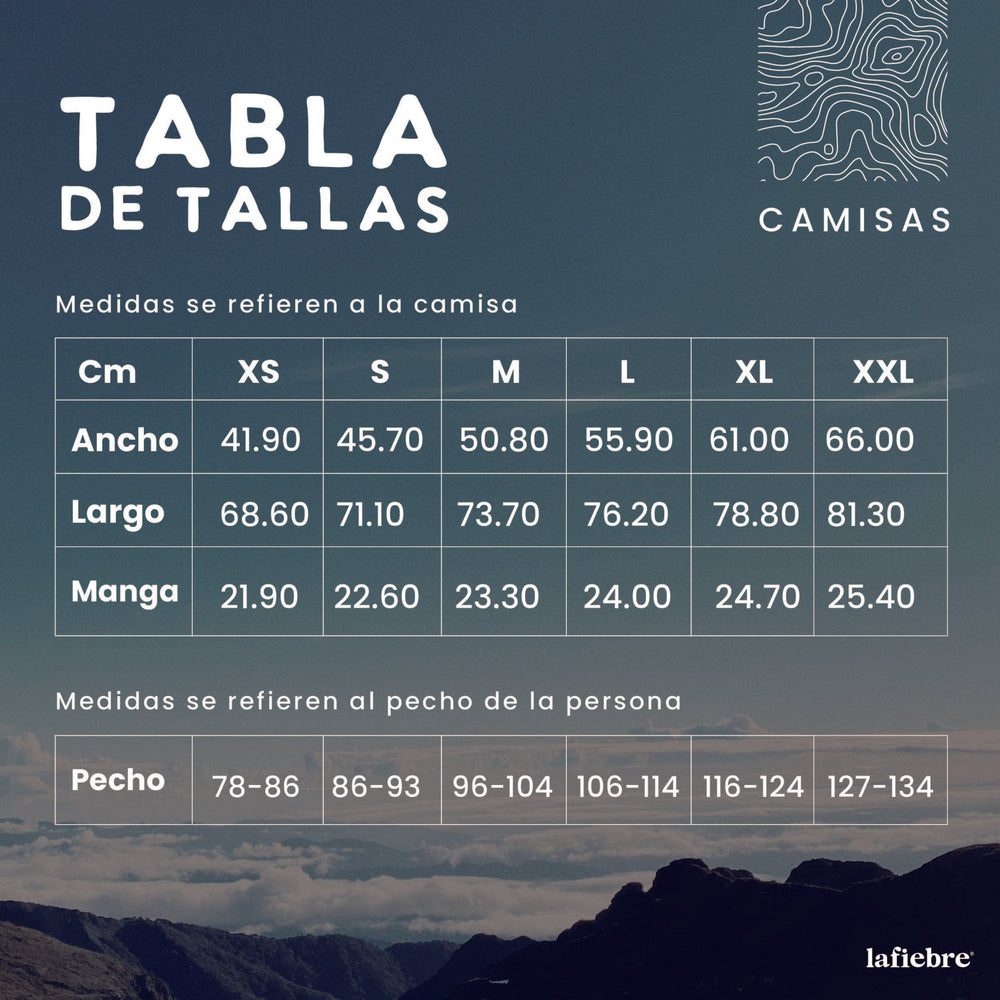 Relieve del Arenal Camisa La Fiebre de Viajar