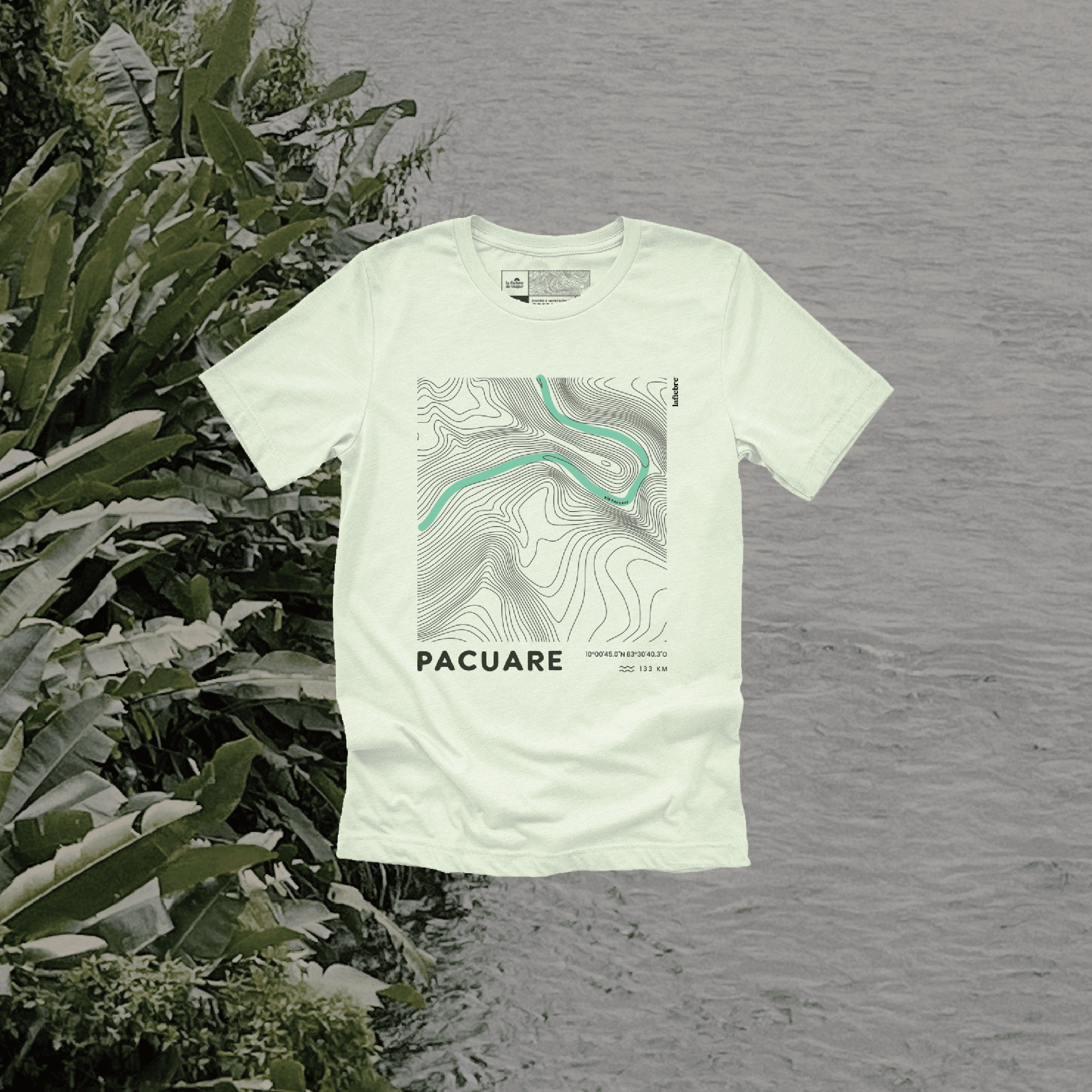 Relieve del Pacuare Camisa La Fiebre de Viajar