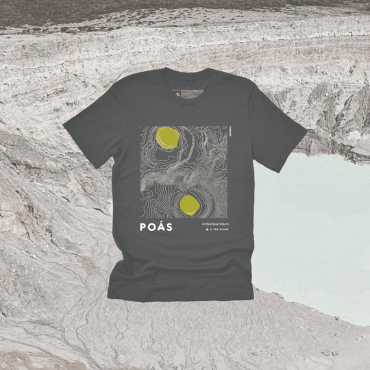 Relieve del Poás Camisa La Fiebre de Viajar