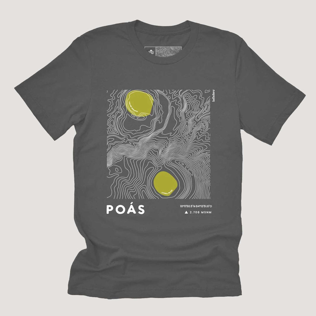 Relieve del Poás Camisa La Fiebre de Viajar