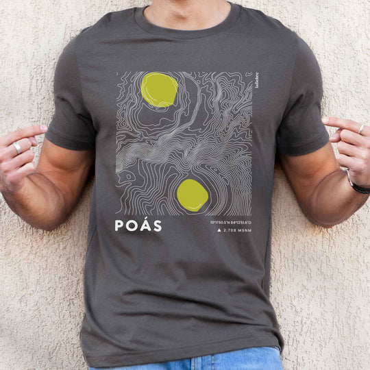 Relieve del Poás Camisa La Fiebre de Viajar