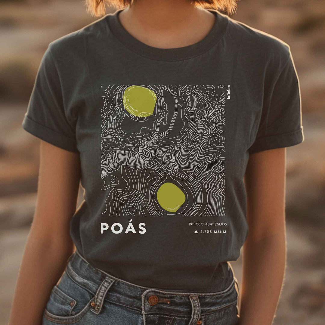 Relieve del Poás Camisa La Fiebre de Viajar