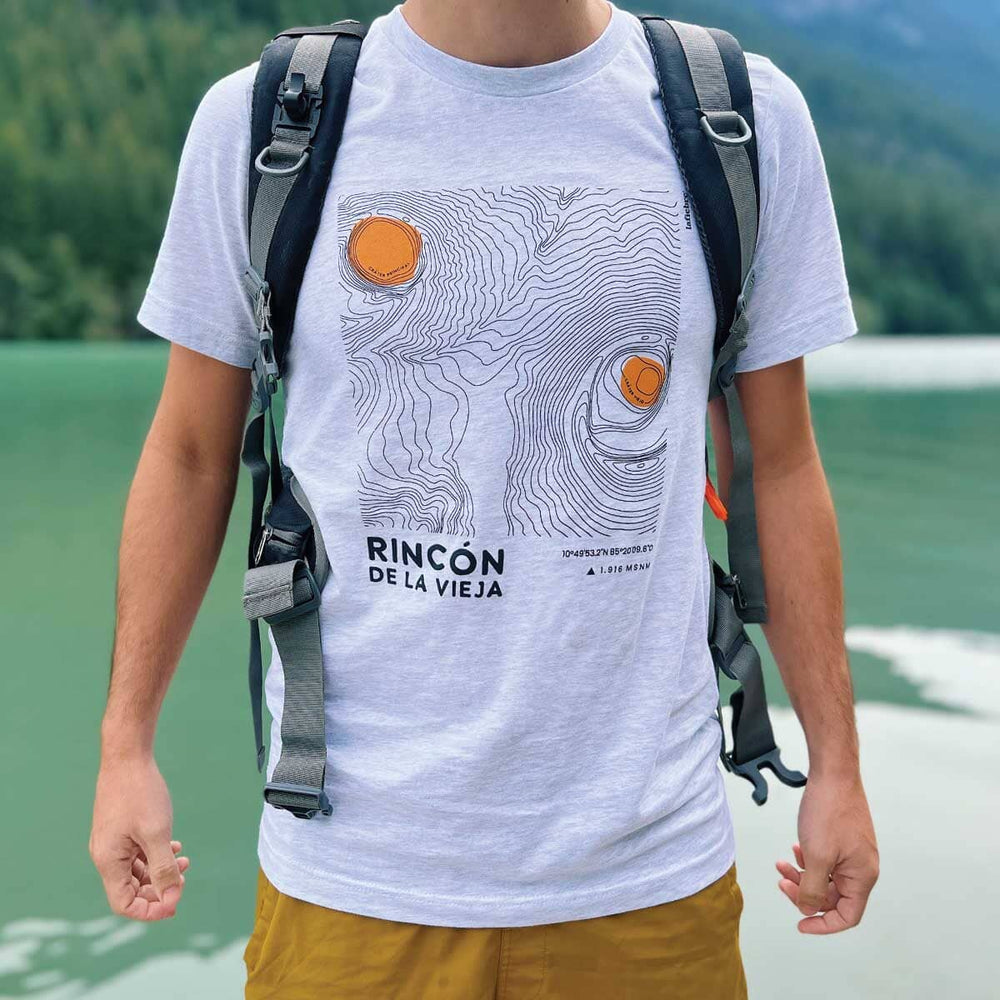 Relieve del Rincón de la Vieja Camisa La Fiebre de Viajar