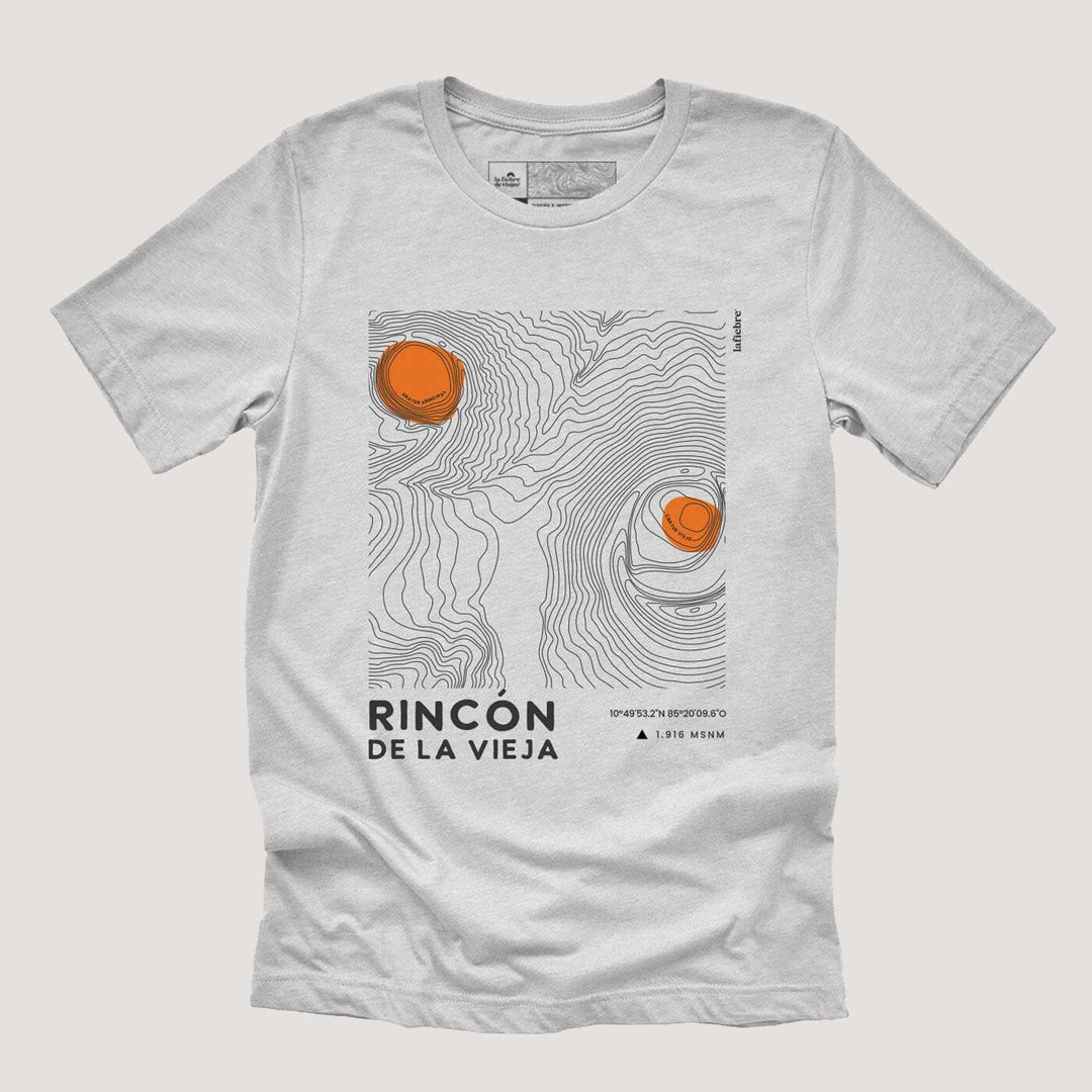 Relieve del Rincón de la Vieja Camisa La Fiebre de Viajar