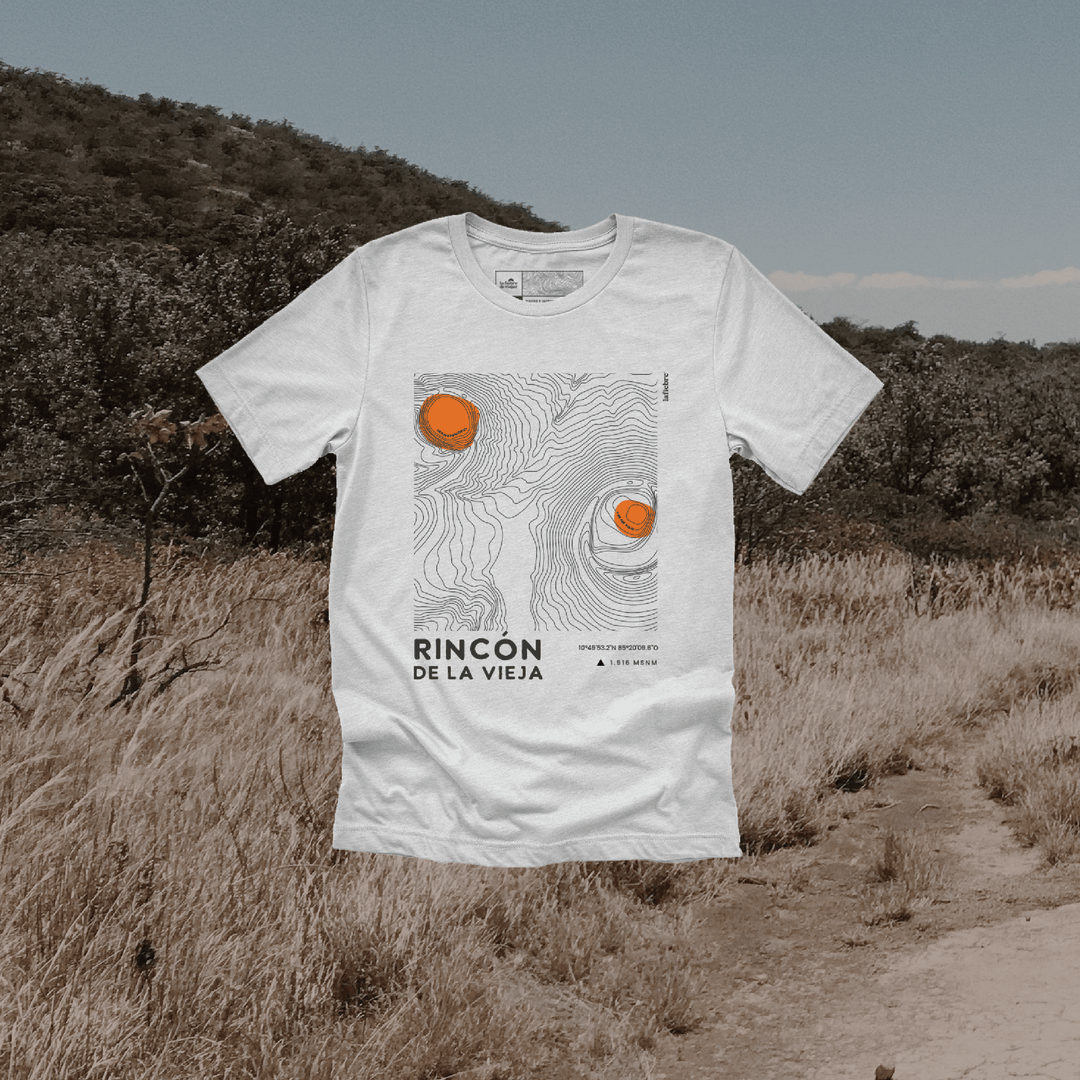 Relieve del Rincón de la Vieja Camisa La Fiebre de Viajar