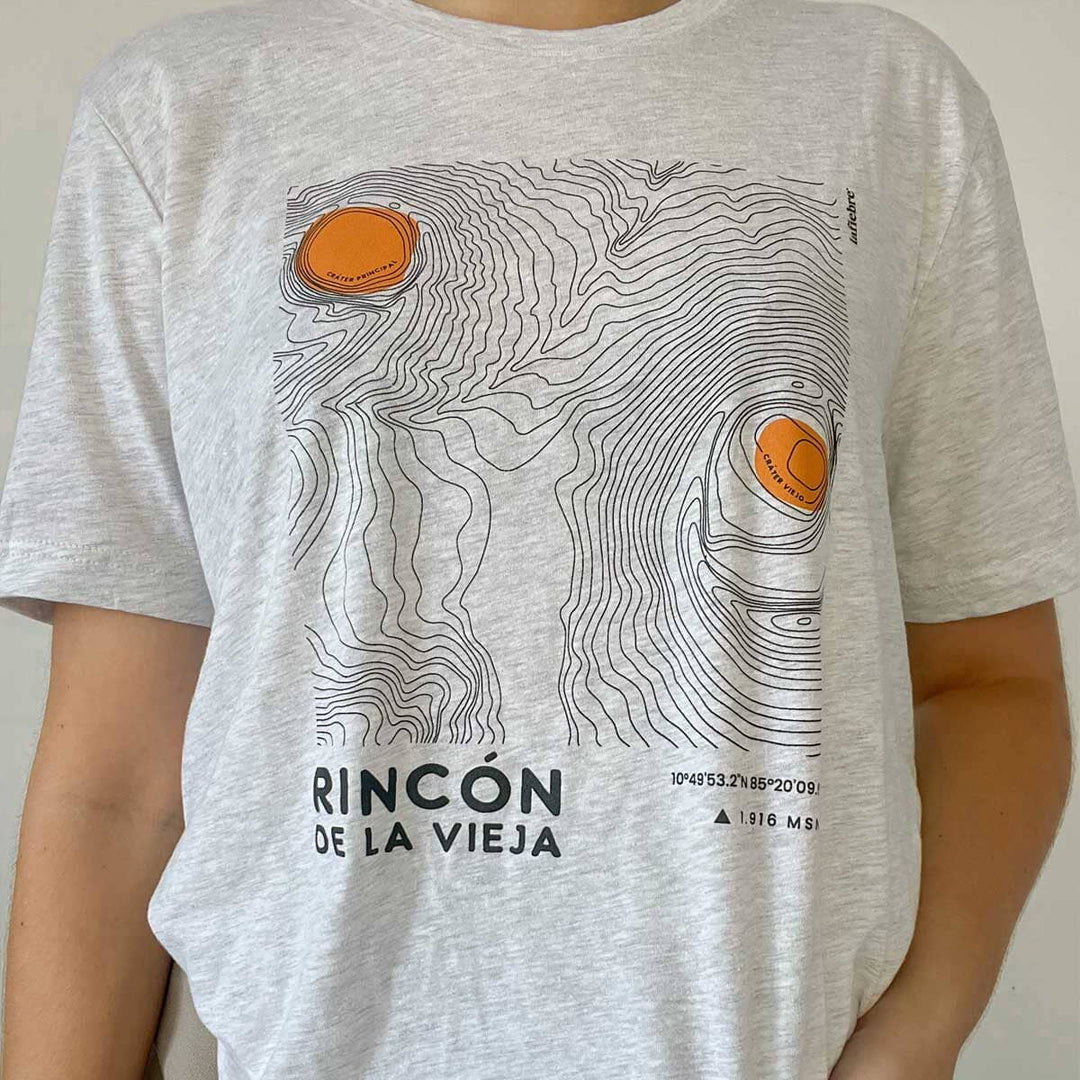 Relieve del Rincón de la Vieja Camisa La Fiebre de Viajar