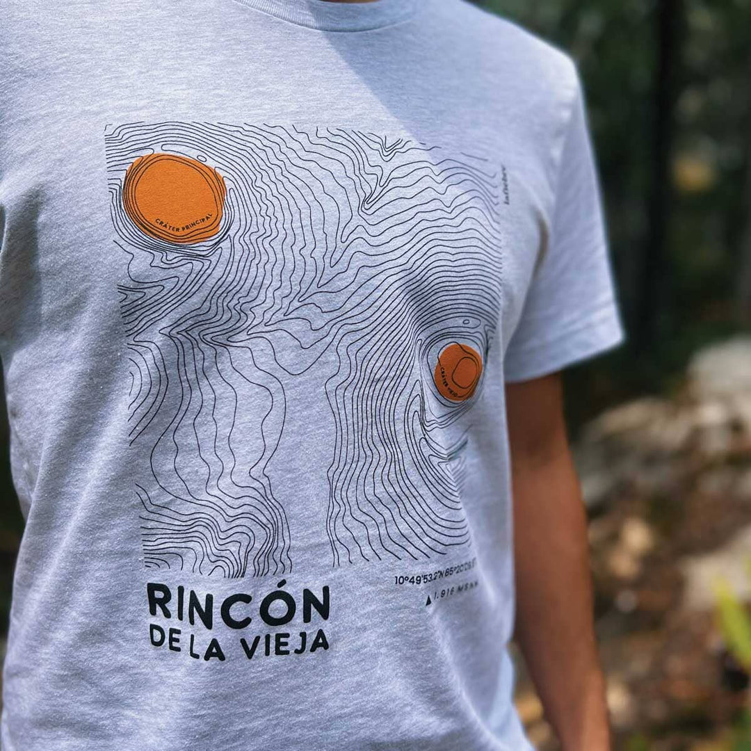 Relieve del Rincón de la Vieja Camisa La Fiebre de Viajar