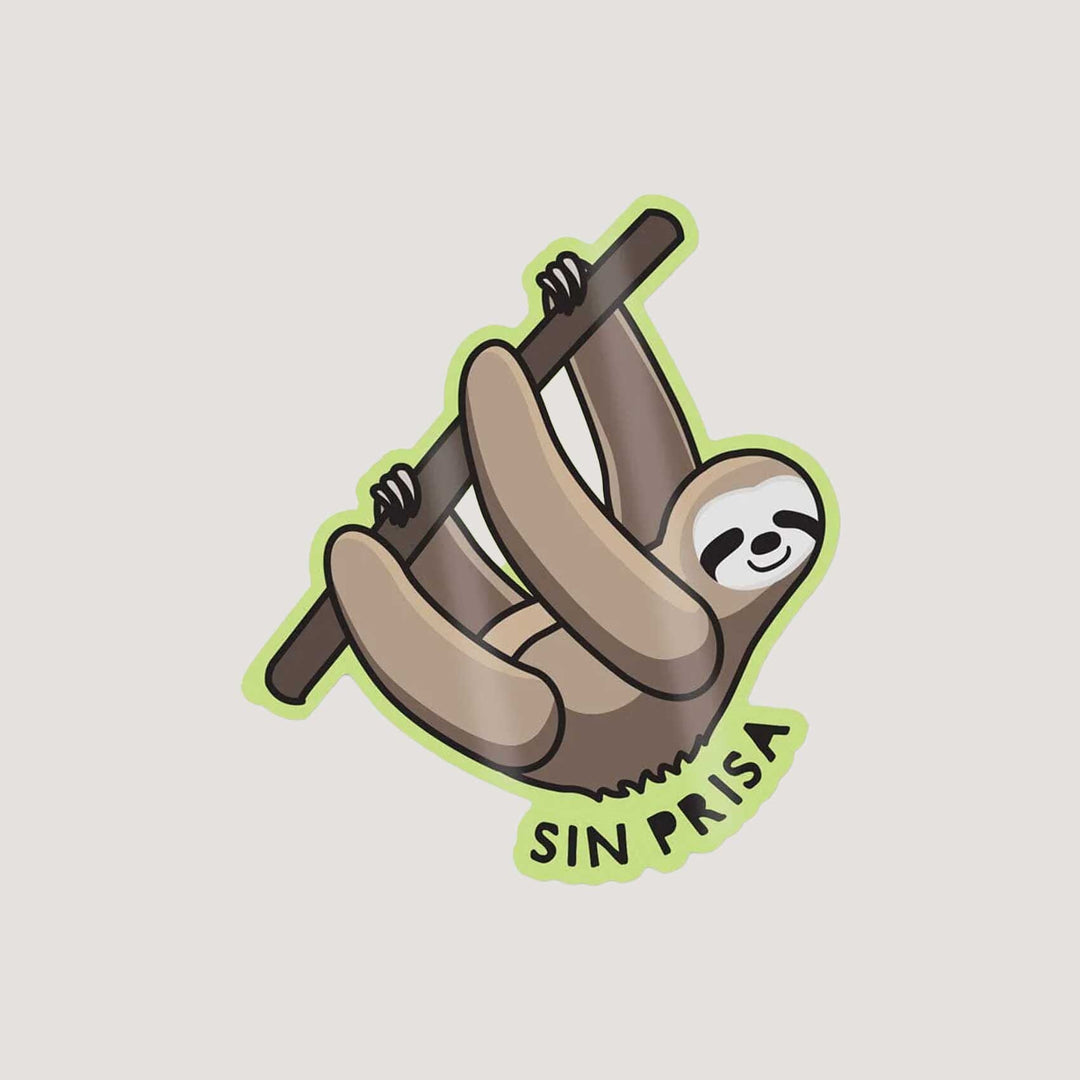 Stickers Individuales La Fiebre de Viajar Sin prisa