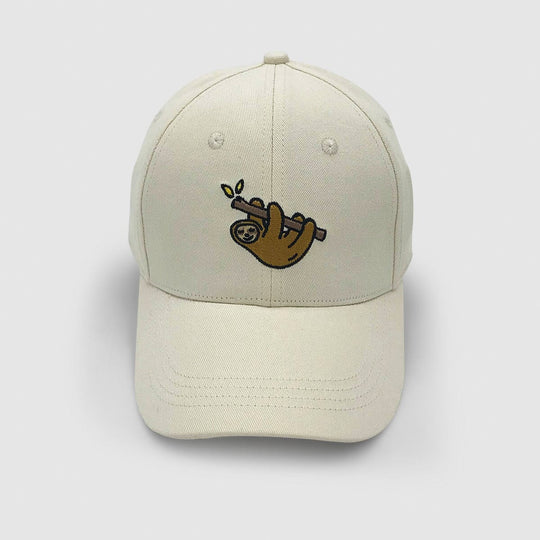 Gorra Perezoso La Fiebre de Viajar Beige - natural