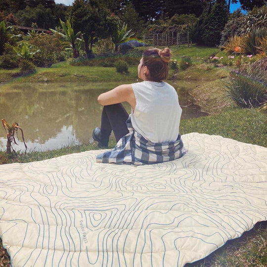 Manta de exteriores • Clásica La Fiebre de Viajar