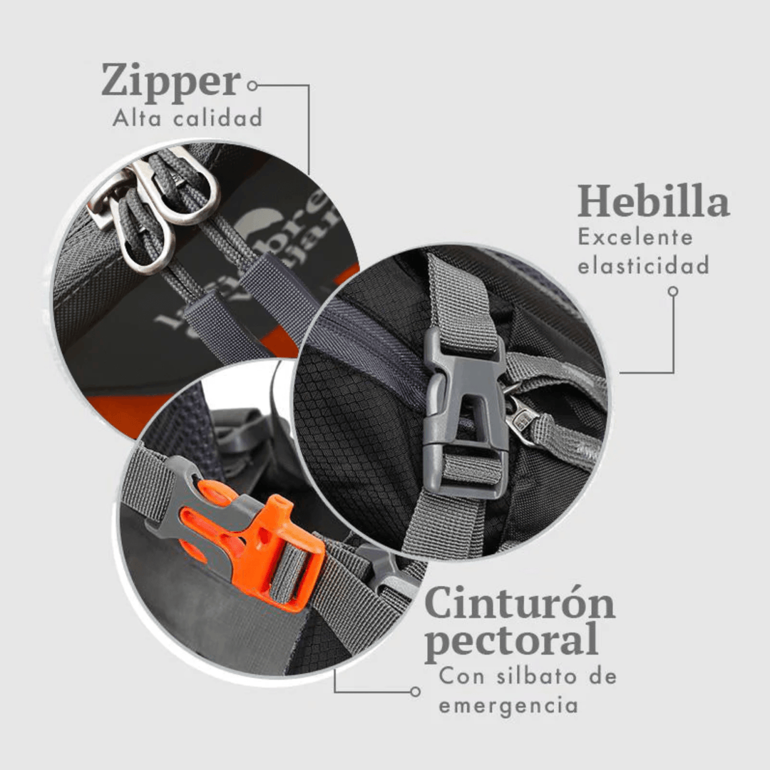 Mochila Monteverde La Fiebre de Viajar