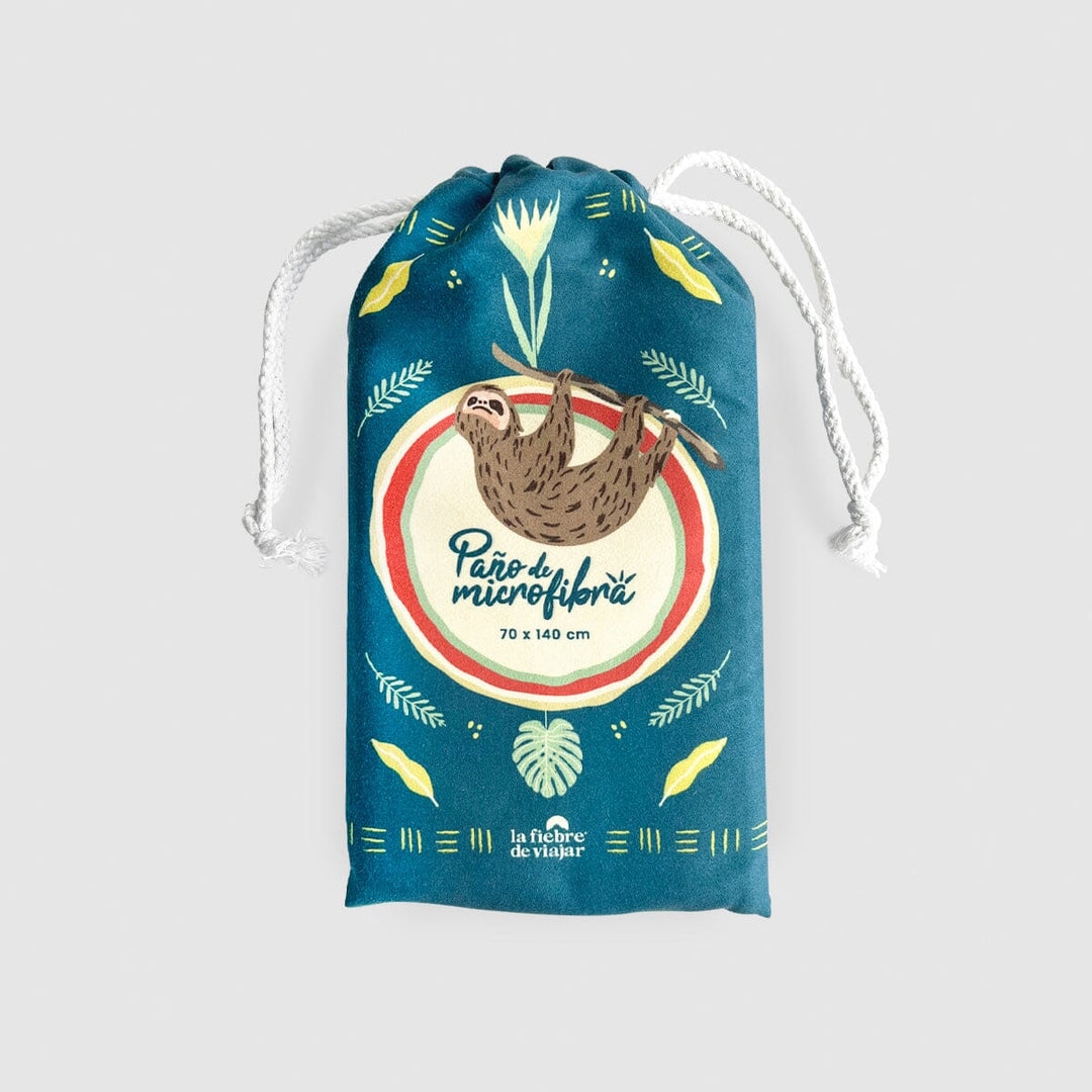 Paño de microfibra - Perezoso La Fiebre de Viajar